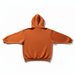 Custom 500GSM Puff Print Hoodie Oversized Boxy Heavyweight Fleece Men Pullover Drop Shoulder Blank Sweatshirt OEM Wholesale - Product Image 3