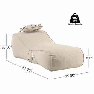 Rectangular Textile Polystyrene <b>Beans</b> Outdoor Modern Vietnam <b>Bean</b> <b>Bag</b> MD15 Comfortable Design <b>BEAN</b> <b>BAG</b> RELAX CHAIR - Product Image 5