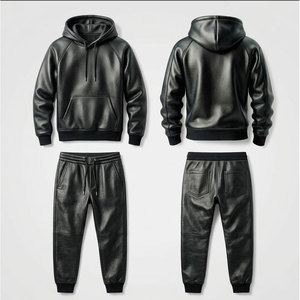 Conjunto Deportivo de Cuero para Hombre de Alta Calidad, Nuevo, 2 Piezas, Venta al Por Mayor, Personalizable, Ropa Urbana - Product Image 2
