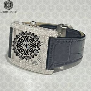 Reloj de Lujo para Mujer Charm_Jewells, 38 mm, Redondo, Analógico, de Cuarzo, con Correa de Acero Inoxidable, Esfera de Cristal de Zafiro y Bisel de Diamantes - Product Image 2