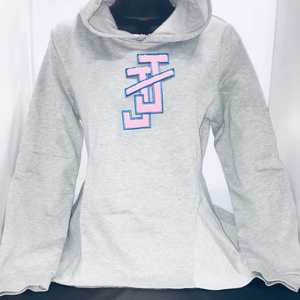 Sweat-shirt à capuche peplum pour femmes Jack and Jill, manches longues, décontracté, doux, confortable, élégant, taille ajustée, pull tendance - Product Image 6