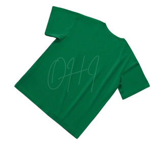 Camiseta Verde Personalizada, Estilo Urbano Minimalista, 100% Algodón, Corte Holgado, Unisex, Informal, de Secado Rápido, Transpirable y Ecológica - Product Image 2