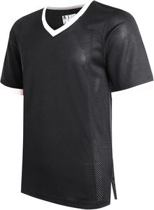 women sublimation jersey custom V-Neck Short Sleeve Sport Jersey With White Stripes Quick Dry Polyester Casual <b>Shirt</b> Summer Wear - Product Image 2