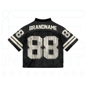 เสื้อยืดโอเวอร์ไซส์ทรงบ็อกซี่ คอวี สปอร์ต วินเทจ ลุคซัมเมอร์ ผ้าเจอร์ซีย์ตาข่าย ทรงหลวม ตัดสั้น สำหรับผู้ชาย เล่นฟุตบอล สไตล์แบ็กกี้ รุ่นใหม่ล่าสุด - Product Image 2