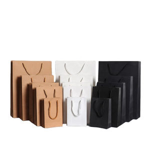 Bolsa de Compras de Papel Kraft Reciclable Personalizada con Logotipo, Cierre Magnético Ecológico, Cinta Resistente, Clásica, al Mejor Precio, Gran Venta - Product Image 1
