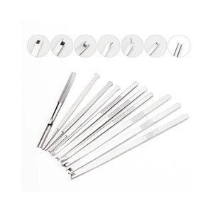 Outil chirurgical nasal en acier inoxydable pour rhinoplastie, ciseau à os nasal, instrument de modelage du nez, ostéotome, chirurgie ORL, qualité allemande - Product Image 2