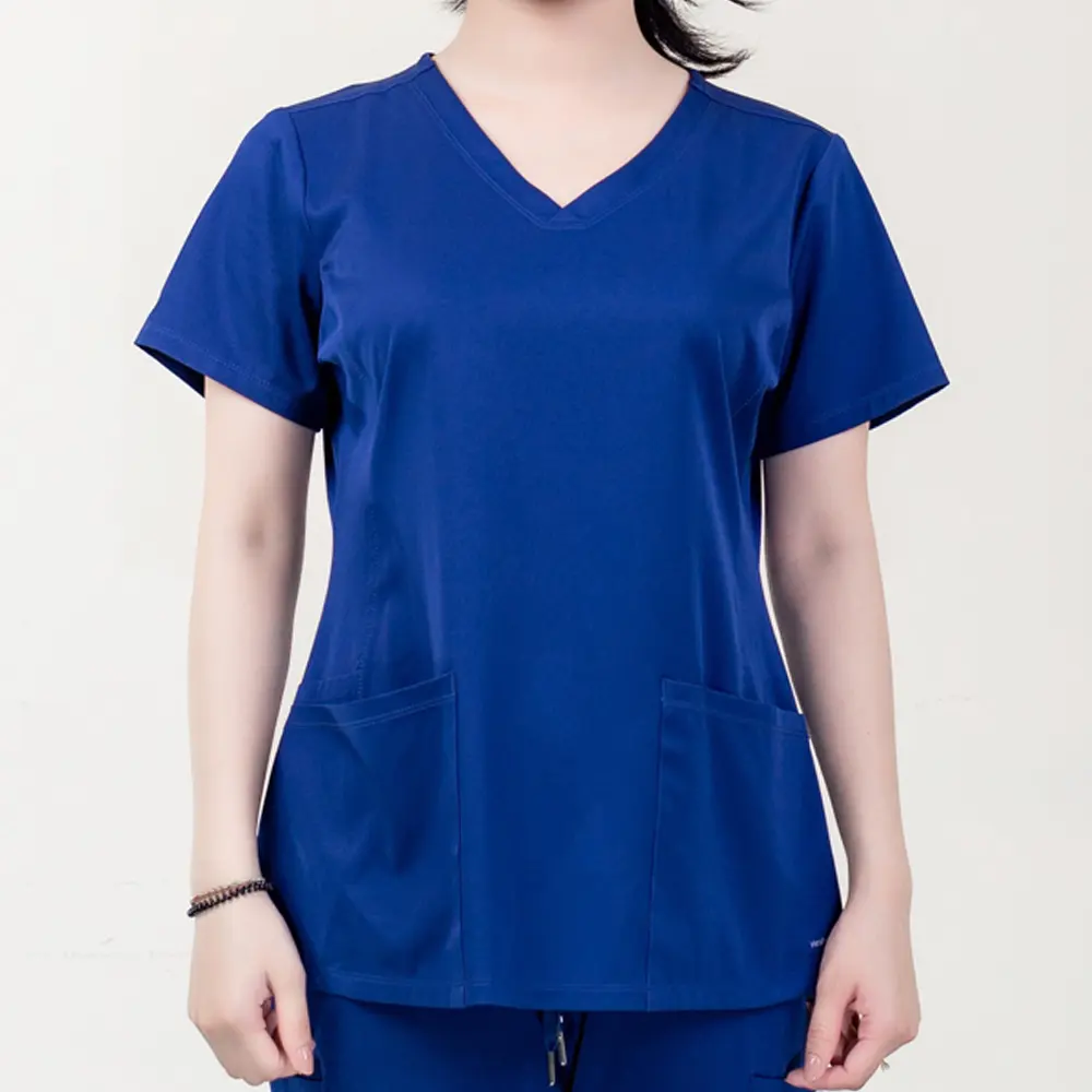 Ziekenhuisuniform Damesshirt Of Broek Medische Scrubs Anti-Rimpel En Goede Stretch Fmf Vn Geverifieerde Fabrikant Kleding Odm/Oem