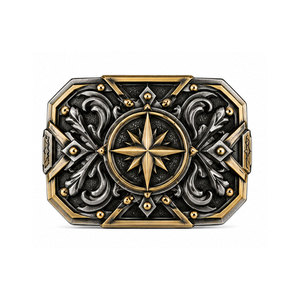 Hebillas de cinturón con estilo moderno, construcción de calidad, superficie lisa y fácil ajuste para cinturones y accesorios de moda. - Product Image 1