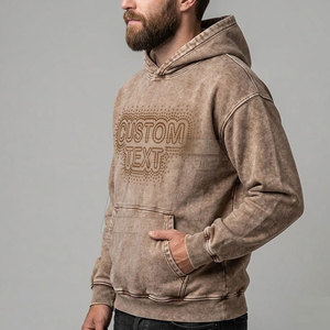 Sweat-shirts à capuche pour hommes style urbain avec strass, confortables et chauds, idéaux pour la mode de rue et la vie nocturne - Product Image 5