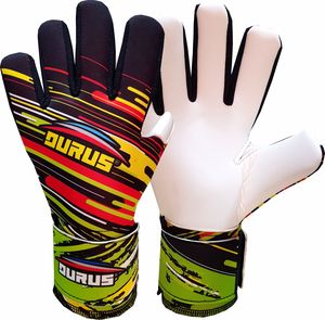 Guantes de Portero de Fútbol Unisex Personalizables de Alta Calidad de DURUS INDUSTRIES, de Látex, con Dedos Completos, Antideslizantes y con Cierre Elástico - Product Image 5