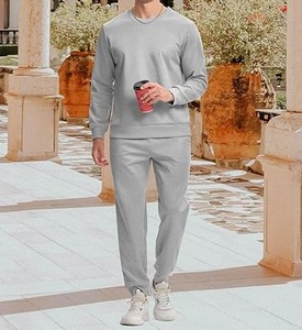 Conjunto Deportivo de Alta Calidad para Hombre, Invierno, Casual, 100% Algodón, Felpa Técnica, Logotipo Personalizado, Ropa Urbana - Product Image 3