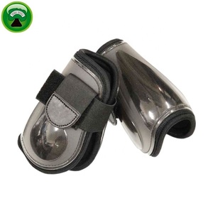 Modern Black Neoprene TPU Cover <b>Boots</b> for Horse - Product Image 2