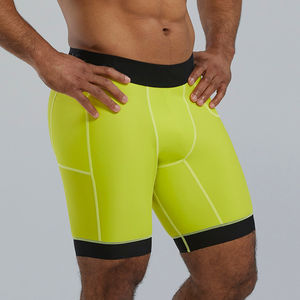 Pantalones Cortos de Compresión para Hombre, Hechos a Medida, Ecológicos, Estilo Urbano, para Fisicoculturismo, Diseño Sólido, para Gimnasio y Running, de Secado Rápido - Product Image 1