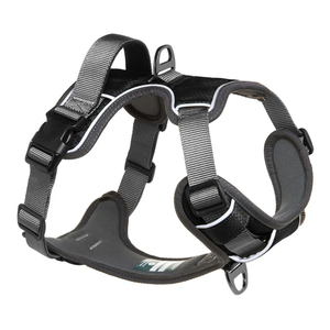 Wholesale No Pull <b>Dog</b> Harness Set Adjustable Breathable Pet Harness Leash <b>Collar</b> Kit with Handle Reflective OEM <b>Small</b> Medium <b>Dog</b> - Product Image 1