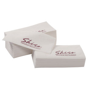 Vietnam Factory-White <b>Color</b> Commercial Release <b>Paper</b> Napkin 2-Ply Sanitary Printed <b>Tissue</b> Bag Style - Product Image 1