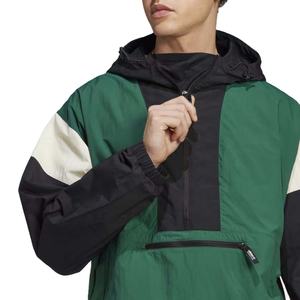 Veste coupe-vent en nylon conçue sur mesure de haute qualité pour hommes 10 pièces quantité minimale de commande fermeture à glissière support réfléchissant imperméable pour le jogging d'été - Product Image 3