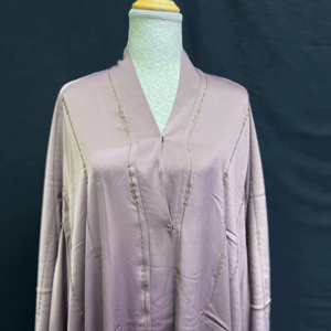 Venta al por mayor: Nueva Abaya estilo Dubái 2026, tradicional islámica para mujer, Abaya saudí de poliéster transpirable hasta el tobillo para primavera, para musulmanas. - Product Image 1