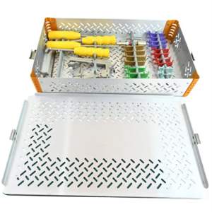 Système d'opération chirurgicale orthopédique BISONS TrimLine pour la colonne cervicale, kit réutilisable en acier inoxydable pour la colonne cervicale - Product Image 1