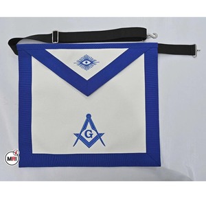ผ้ากันเปื้อน Masonic สีขาวสำหรับผู้ชาย - Product Image 5
