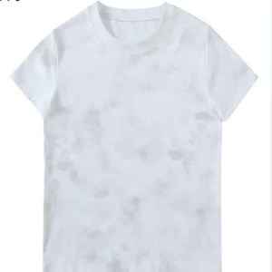 Camiseta de mujer con lavado ácido, antibacteriana, precio mayorista, suave, cuello redondo, transpirable, de secado rápido, nueva llegada. - Product Image 3