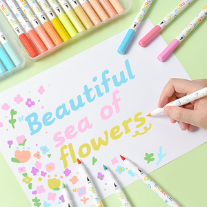 <span class=keywords><strong>Pennarelli</strong></span> <span class=keywords><strong>per</strong></span> <span class=keywords><strong>Tessuti</strong></span> 12/24/36/18/48 Pezzi, Non Tossici, Multicolore, <span class=keywords><strong>Lavabili</strong></span>, Acrilici <span class=keywords><strong>per</strong></span> Scrivere e Disegnare - Product Image 3