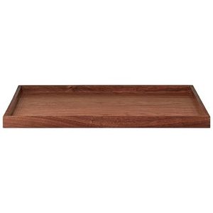 Nordic Style Minimalist Wooden Serving Tray Sustainable Hardwood Decorative Platter with Rounded <b>Corners</b> Premium Kitchenware - Product Image 4
