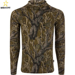 เสื้อฮู้ดแขนยาววิสโคสสำหรับผู้ชาย Hunter Creek น้ำหนักเบา แห้งเร็ว UPF 20 พร้อมฮู้ดแบบไม่เสริมโครง 3 ชิ้น - Product Image 3