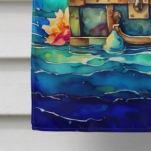 โพลีเอสเตอร์หลากสีขนาดใหญ่ธงบ้านระเบียงธงตกแต่งลานแบนเนอร์งานศิลปะแขวนผนัง - Product Image 4