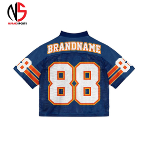 Camiseta Deportiva de Fútbol, 100% Poliéster, Ligera, de Secado Rápido, Transpirable, Ecológica, con Logotipo Personalizado, Cuello en V, Manga Corta, 2026 - Product Image 2