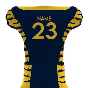 Custom American Football Uniform Set with Premium Polyester Fabric and <b>Athletic</b> Fit Personalized American Football Uniform - Product Image 4