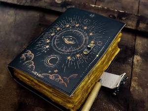 Luxury Handmade Genuine Leather <b>Journal</b> with Handmade Deckle Edge Cotton Paper Blank <b>Writing</b> Notebook Sketchbook Artist Diary - Product Image 3