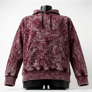 Sweat-shirt à capuche vintage élégant pour homme, en polaire premium, chaud et décontracté, style streetwear, pour la vente en gros - Product Image 4
