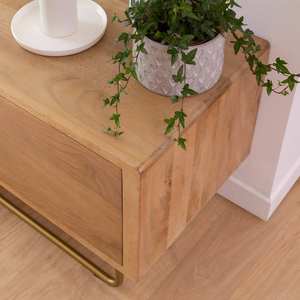 Meuble TV Vandana Mira Falcon en bois de manguier et métal - Product Image 3