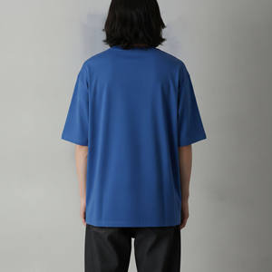 เสื้อยืดผู้ชายคุณภาพสูง ปรับแต่งได้ เป็นมิตรกับสิ่งแวดล้อม ป้องกันรอยยับ แขนสั้น สตรีทแวร์ ทรงหลวม ไหล่ตก ผ้าฝ้าย 100% - Product Image 2