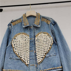Chaqueta de Mezclilla OEM 2026, Nueva Colección, Personalizada, para Mujer, Primavera y Otoño, Estilo Holgado, Blusa Corta, a Precio Accesible - Product Image 5