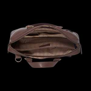 Maletín de Negocios Personalizado OEM al por Mayor para Hombre, de Cuero Genuino, Estilo Vintage, con Forro Ligero de Poliéster, para Portátil - Product Image 2