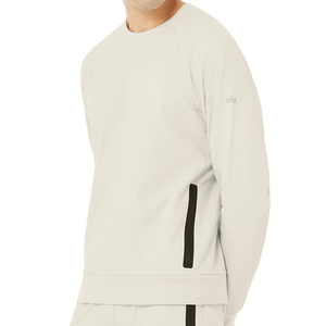 Prix de gros Survêtement personnalisé pour homme, ensemble deux pièces uni, idéal pour la vente en ligne - Product Image 3