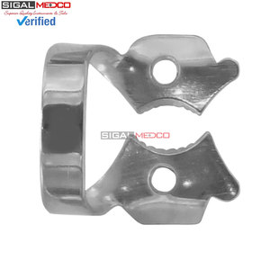 Pince de barrage dentaire manuelle premium en acier inoxydable allemand pour isolation endodontique – Instruments orthodontiques de haute précision - Product Image 3