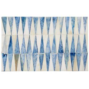 Handcrafted Bone Inlay Decorative <b>Storage</b> Box Set with Blue Geometric Pattern Jewelry Organizer Box for Bedroom Vanity Decor - Product Image 4