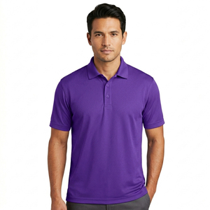 Chemise polo respirante pour homme en polyester, idéale pour le golf, le sport, la gym, séchage rapide, pull-over athlétique, décontractée, promotionnelle, pour équipe. - Product Image 2