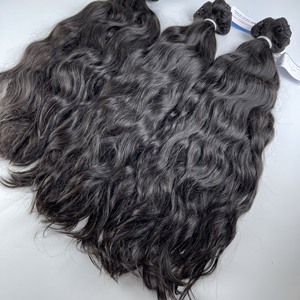 Extensions de cheveux humains vierges Remy vietnamiens de haute qualité, double trame, anti-emmêlement, style ondulé naturel, prêts à être expédiés - Product Image 5