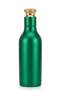 ขวดทองแดงเคลือบสีเขียวด้าน คุณภาพดี งานแฮนด์เมด อุปกรณ์ทองแดง ขวดน้ำ - Product Image 3