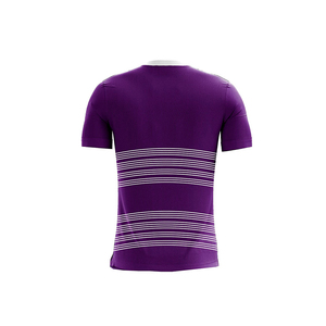 Camiseta de fútbol para hombre de marca privada, tejido transpirable, ajuste elástico, ideal para fútbol, práctica de fútbol, ligera. - Product Image 3
