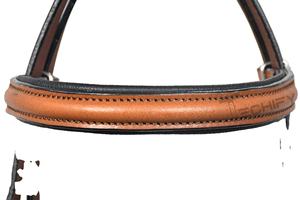 Licol de cheval en cuir de la meilleure qualité avec rembourrage | Bride durable pour l'équitation et la formation | Fabriqué en Inde par un fournisseur fiable - Product Image 6