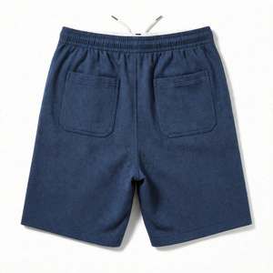 Shorts de sport respirants et à séchage rapide pour hommes, taille mi-haute, style urbain, en tissu personnalisé éco-responsable Spandex/Polyester - Product Image 5
