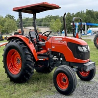 Tracteur Kubota M7040 4x4 avec cabine, 645 heures de fonctionnement ! 4x4 70 CV Double Commande Hydraulique Arrière Maintenant Disponible