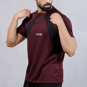 T-shirts pour hommes de qualité supérieure à prix abordable, coupe classique, service OEM, t-shirts décontractés pour hommes, coupe ajustée, manches courtes - Product Image 4