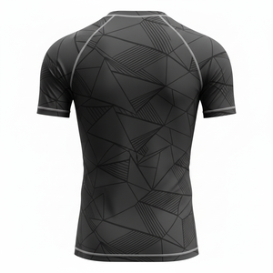 Custom sublimated rash guard <b>shirt</b> for <b>men</b> women kids MMA BJJ jiu jitsu no gi training durable <b>compression</b> wholesale swimwear - Product Image 2