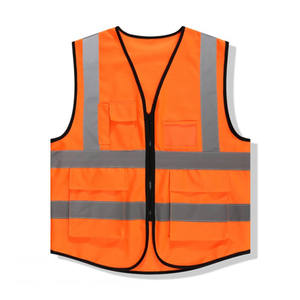 Gilet de sécurité personnalisé en gros, haute visibilité, fabricant OEM, vêtements de travail en tissu, production en vrac, fournisseur d'usine - Product Image 1