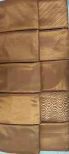 Tissu de brocart de luxe 100% polyester, tissage jacquard indien Banarasi, motif floral, doux, résistant à l'abrasion, robes de mariée - Product Image 2